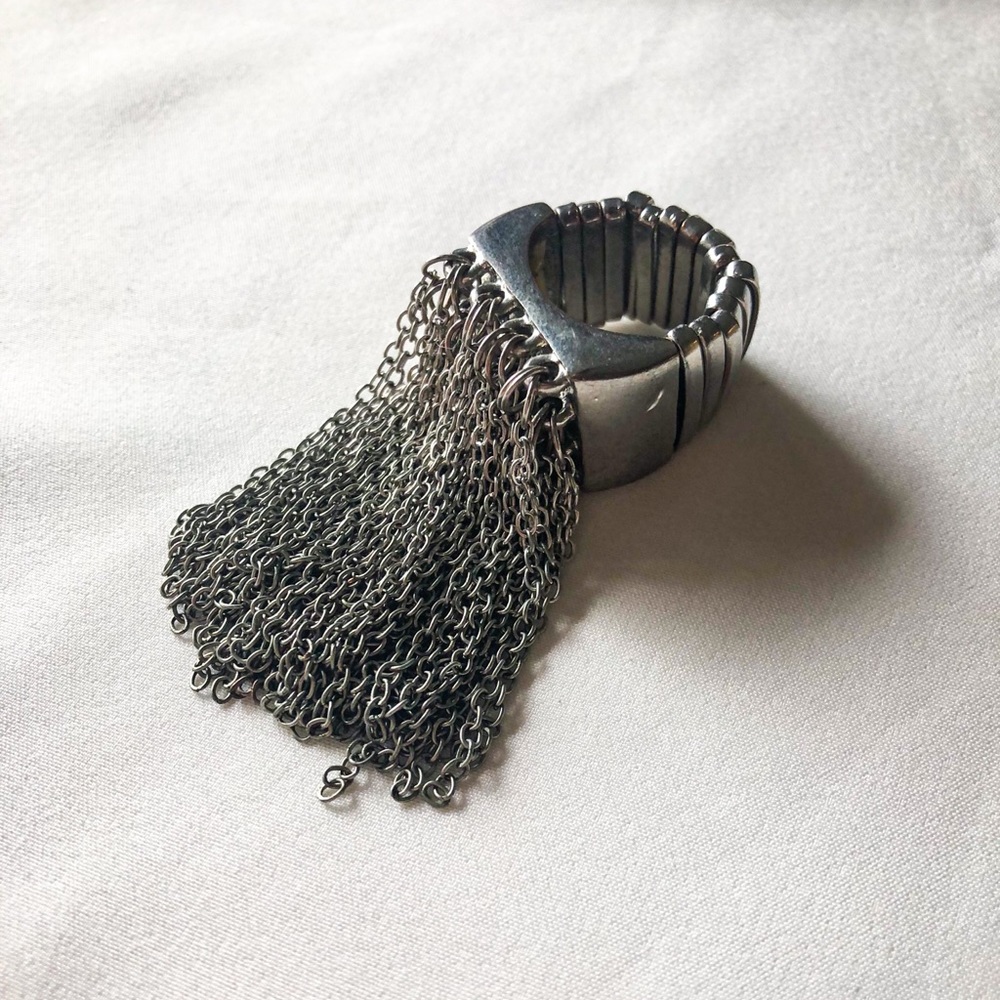 Chain Link Adjustable Ring - image 3